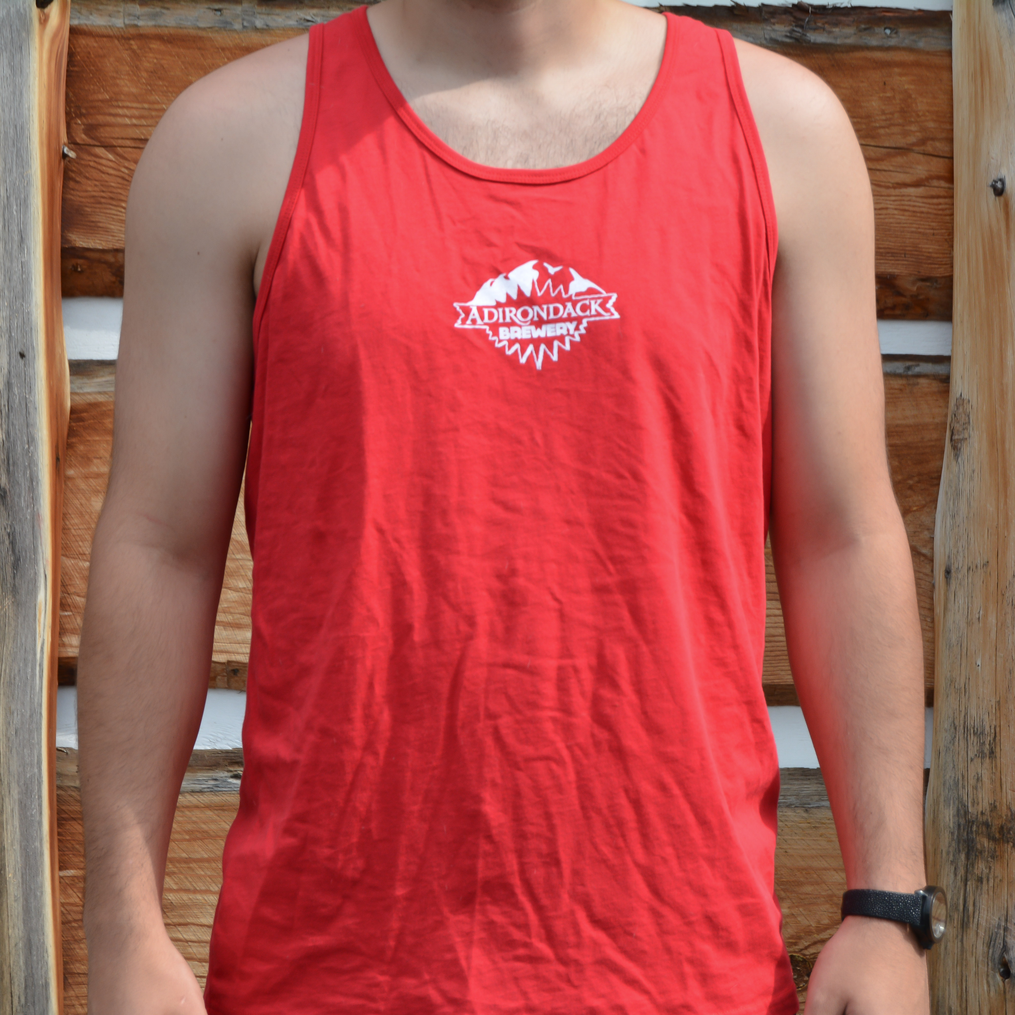 Red Unisex Jersey Tank